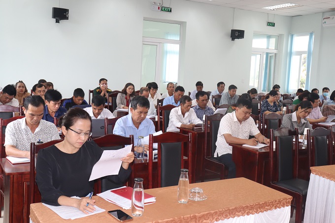 Thị ủy Buôn Hồ tổ chức Hội nghị sơ kết công tác Dân vận 6 tháng đầu năm và triển khai phương hướng nhiệm vụ 6 tháng cuối năm 2023
