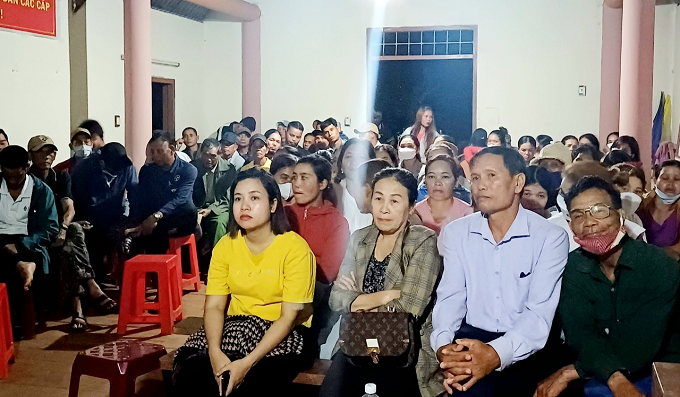 Thị xã Buôn Hồ phát động quần chúng tại xã Cư Bao