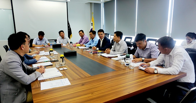 Lãnh đạo thị xã Buôn Hồ thăm, làm việc với Văn phòng KOICA Việt Nam