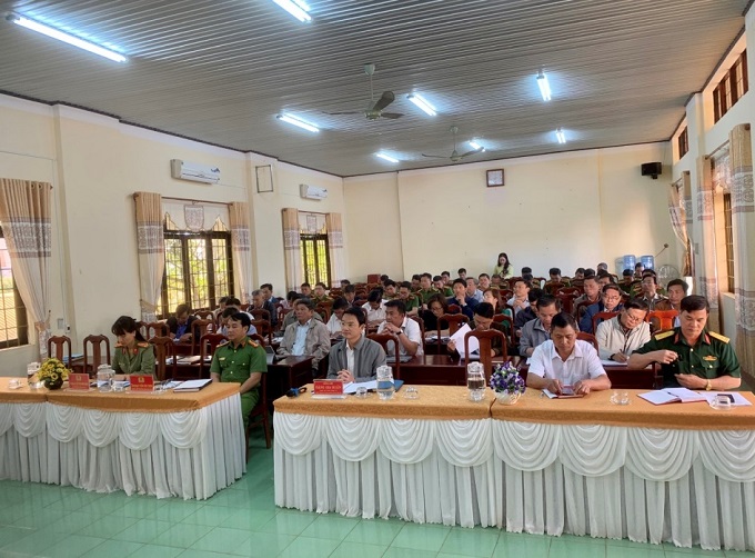 Ủy ban nhân dân thị xã Buôn Hồ tổ chức Hội nghị tổng kết Ban chỉ đạo phòng chống tội phạm, tệ nạn xã hội và xây dựng phong trào toàn dân bảo vệ ANTQ năm 2022
