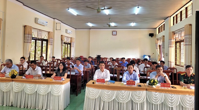 UBND thị xã Buôn Hồ tổ chức họp sơ kết công tác quý I triển khai nhiệm vụ quý II/2023