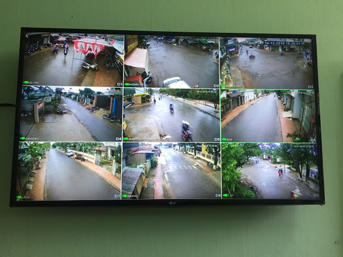 Uỷ ban nhân dân phường An Bình, thị xã Buôn Hồ vừa tổ chức ra mắt mô hình “Camera giám sát an ninh, trật tự”