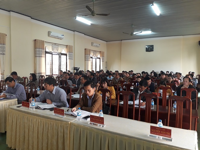 UBND thị xã Buôn Hồ tổng kết nhiệm vụ năm 2018 và triển khai kế hoạch năm 2019