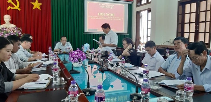 Thị xã Buôn Hồ: Hội nghị sơ kết công tác QLNN về tôn giáo quý I; triển khai nhiệm vụ quý II năm 2019