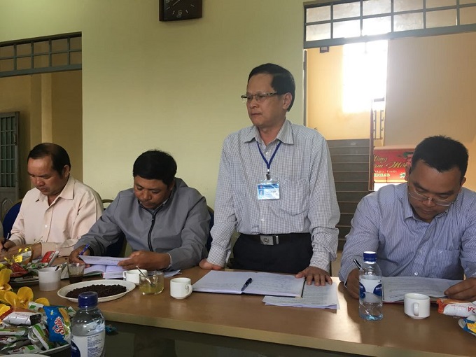 Làm việc với Đảng ủy xã Cư Bao và phường Đạt Hiếu