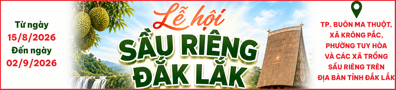 Lễ hội Sầu riêng Đắk Lắk năm 2026