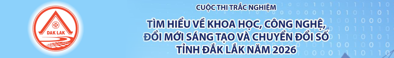 Thi tìm hiểu về Chuyển đổi số tỉnh Đắk Lắk năm 202