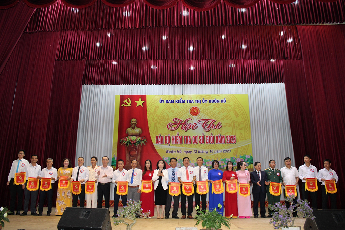 Hội thi Cán bộ kiểm tra cơ sở giỏi năm 2023 thành công tốt đẹp