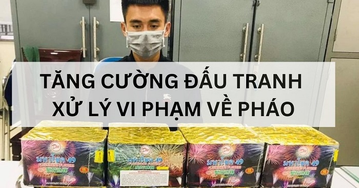 Công an thị xã Buôn Hồ tăng cường đấu tranh với các hành vi vi phạm về pháo nổ dịp tết Nguyên đán Giáp Thìn 2024