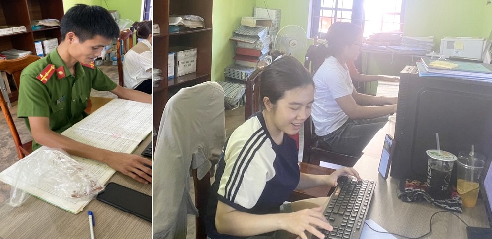 Xã Bình Thuận hoàn thành vượt mức thời gian số hóa 100% Sổ hộ tịch trên địa bàn xã