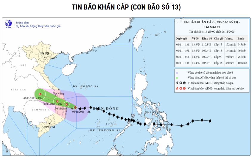 Các kênh theo dõi, nắm bắt diễn biến bão lũ, cập nhật thường xuyên tình hình tại địa phương, triển khai các biện pháp phòng, tránh, ứng phó với bão và mưa lũ sau bão
