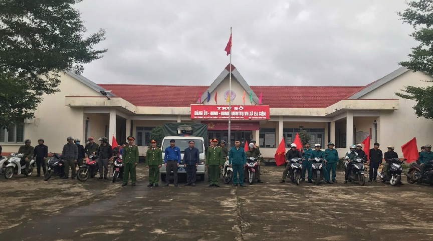 Những điểm nổi bật trong 15 ngày cao điểm tấn công trấn áp tội phạm của lực lượng Công an xã và ANTT ở cơ sở xã Ea Siên