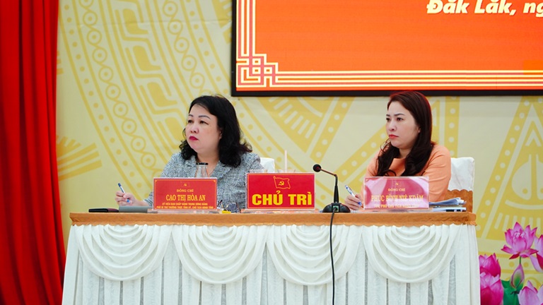 Thường trực Tỉnh ủy làm việc với Đơn vị bầu cử số 4