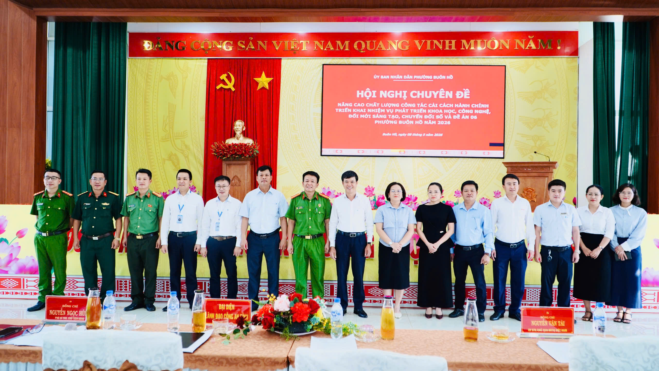 Hội nghị chuyên đề nâng cao chất lượng công tác cải cách hành chính và triển khai nhiệm vụ phát triển khoa học, công nghệ, đổi mới sáng tạo, chuyển đổi số và Đề án 06